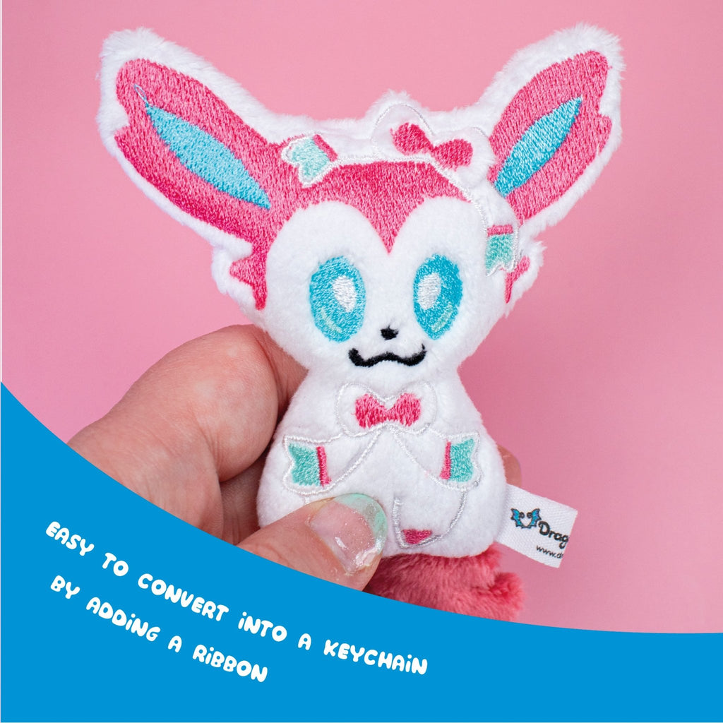 ITH Sylveon Blob Plushie Pattern - Dragons' Garden - Pattern 4x4