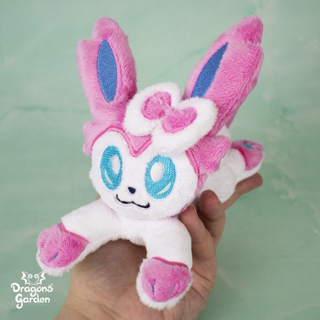 ITH Sylveon Plush Embroidery Pattern Eeveelutions - Dragons' Garden - Pattern 4x4