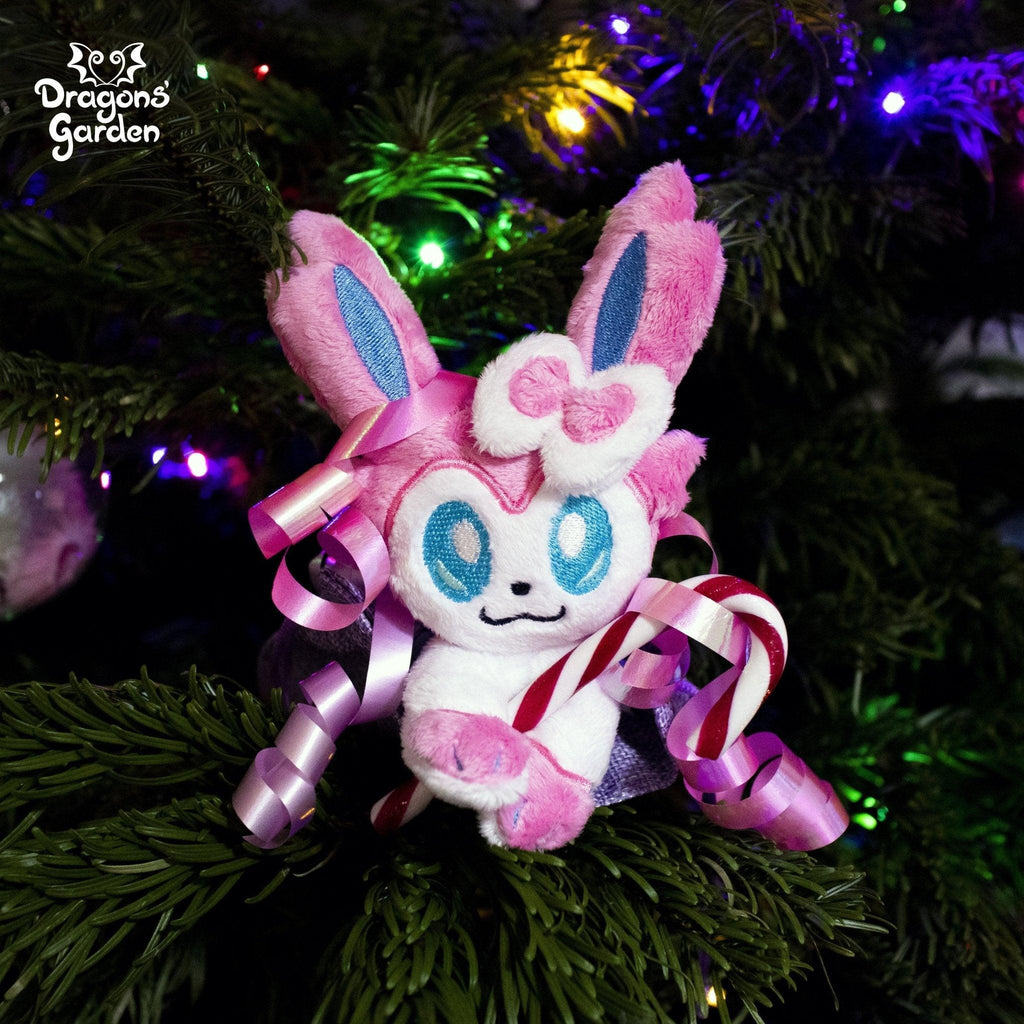 ITH Sylveon Plush Embroidery Pattern Eeveelutions - Dragons' Garden - Pattern 4x4