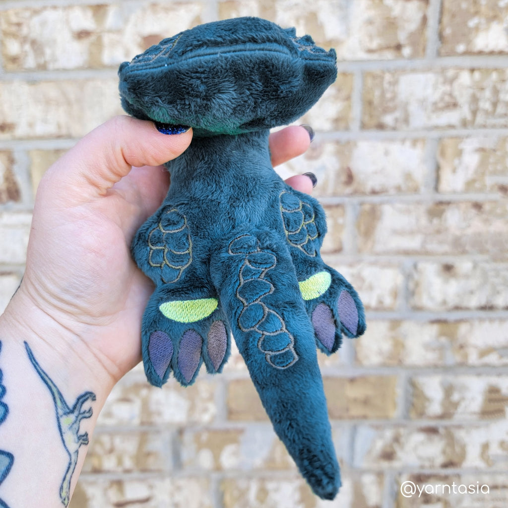 ITH T Rex Dinosaur Plush Embroidery Pattern - Dragons' Garden - Pattern 4x4