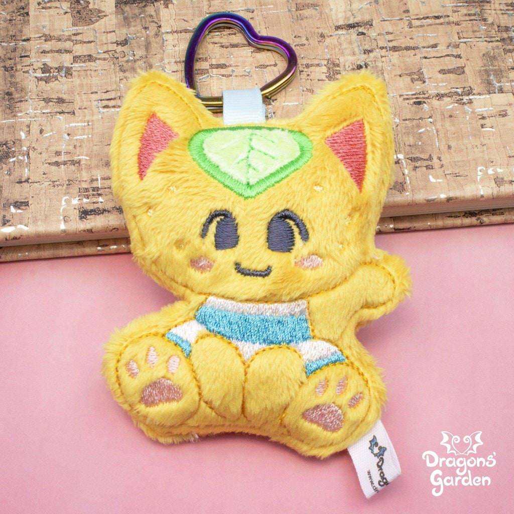 ITH Tangy Animal Crossing Keychain Charm Embroidery Pattern - Dragons' Garden - Pattern 4x4