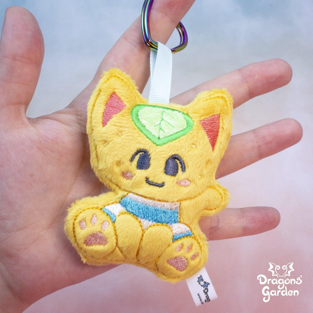 ITH Tangy Animal Crossing Keychain Charm Embroidery Pattern - Dragons' Garden - Pattern 4x4