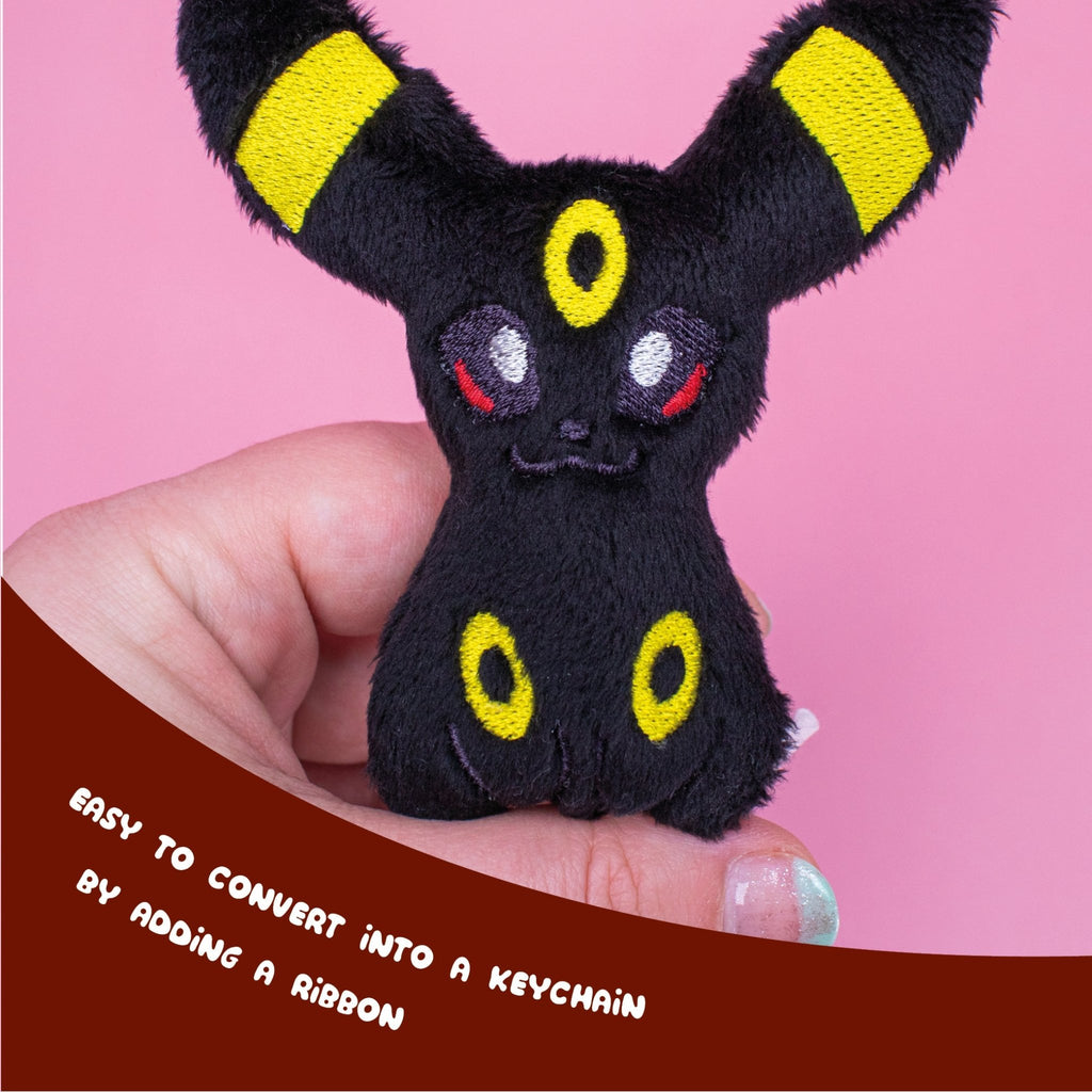 ITH Umbreon Blob Plushie Pattern - Dragons' Garden - Pattern 4x4