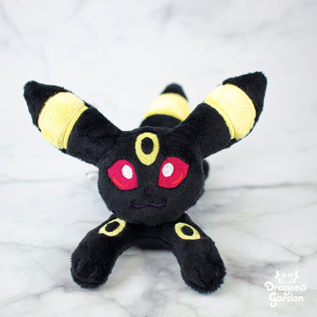 ITH Umbreon Plush Embroidery Pattern Eeveelutions - Dragons' Garden - Pattern 4x4
