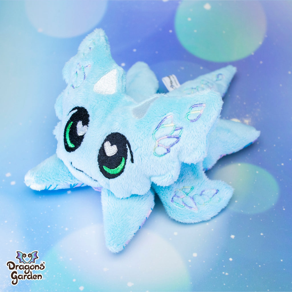 Limited Edition | Blue Mosaic Jumbo Dragon Plushie - Dragons' Garden - Plushie Dragons
