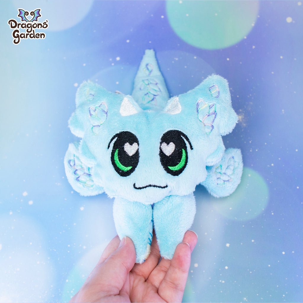 Limited Edition | Blue Mosaic Jumbo Dragon Plushie - Dragons' Garden - Plushie Dragons