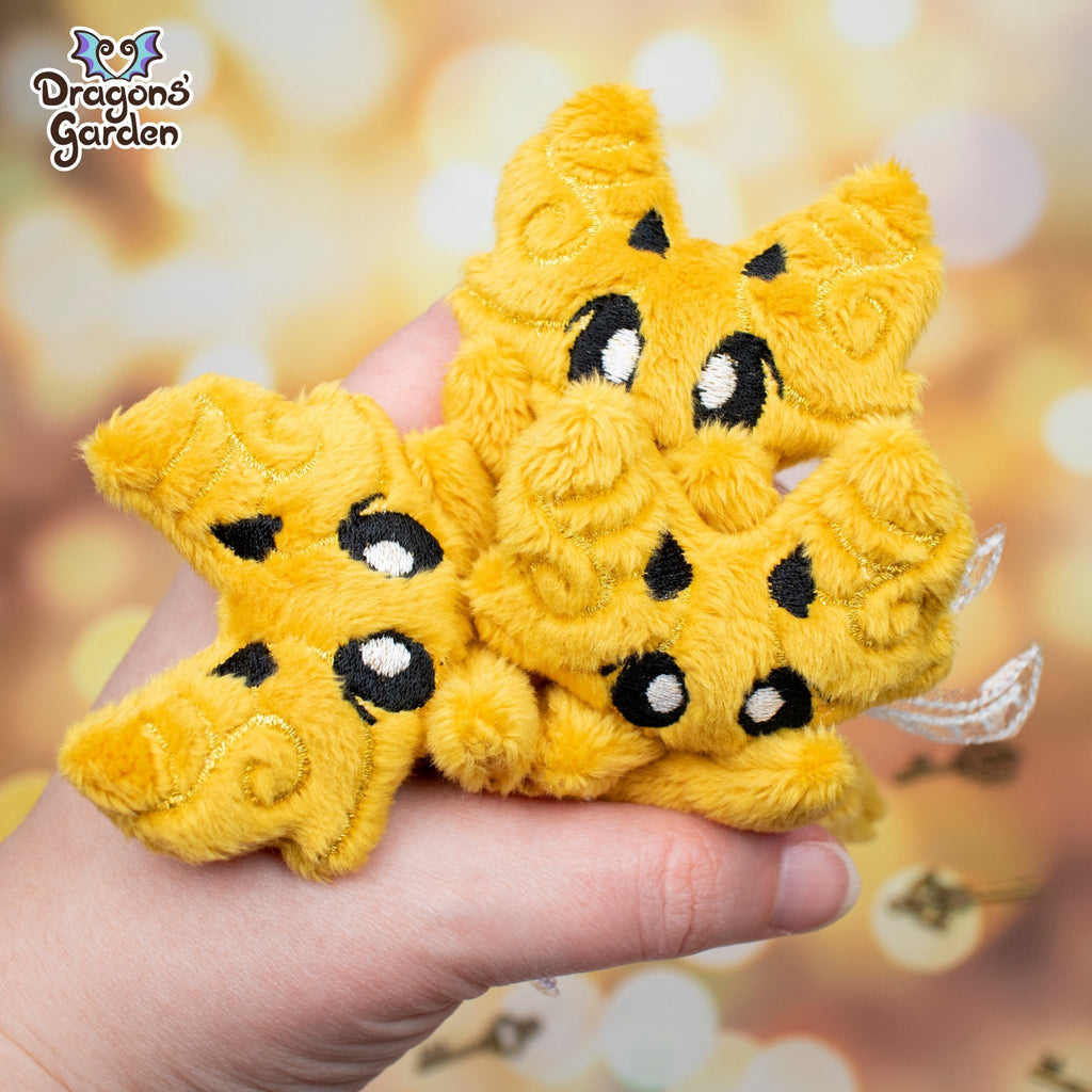 Limited Edition | Golden Snitch Micro Dragon Plushie - Dragons' Garden - Plushie