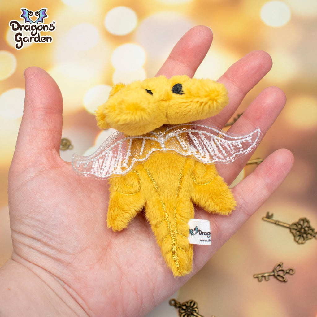 Limited Edition | Golden Snitch Micro Dragon Plushie - Dragons' Garden - Plushie