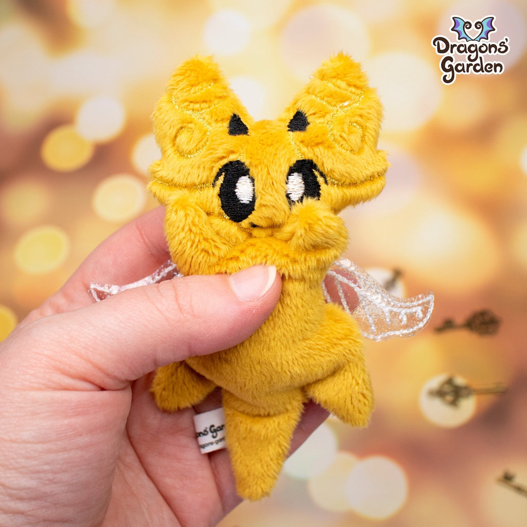 Limited Edition | Golden Snitch Micro Dragon Plushie - Dragons' Garden - Plushie