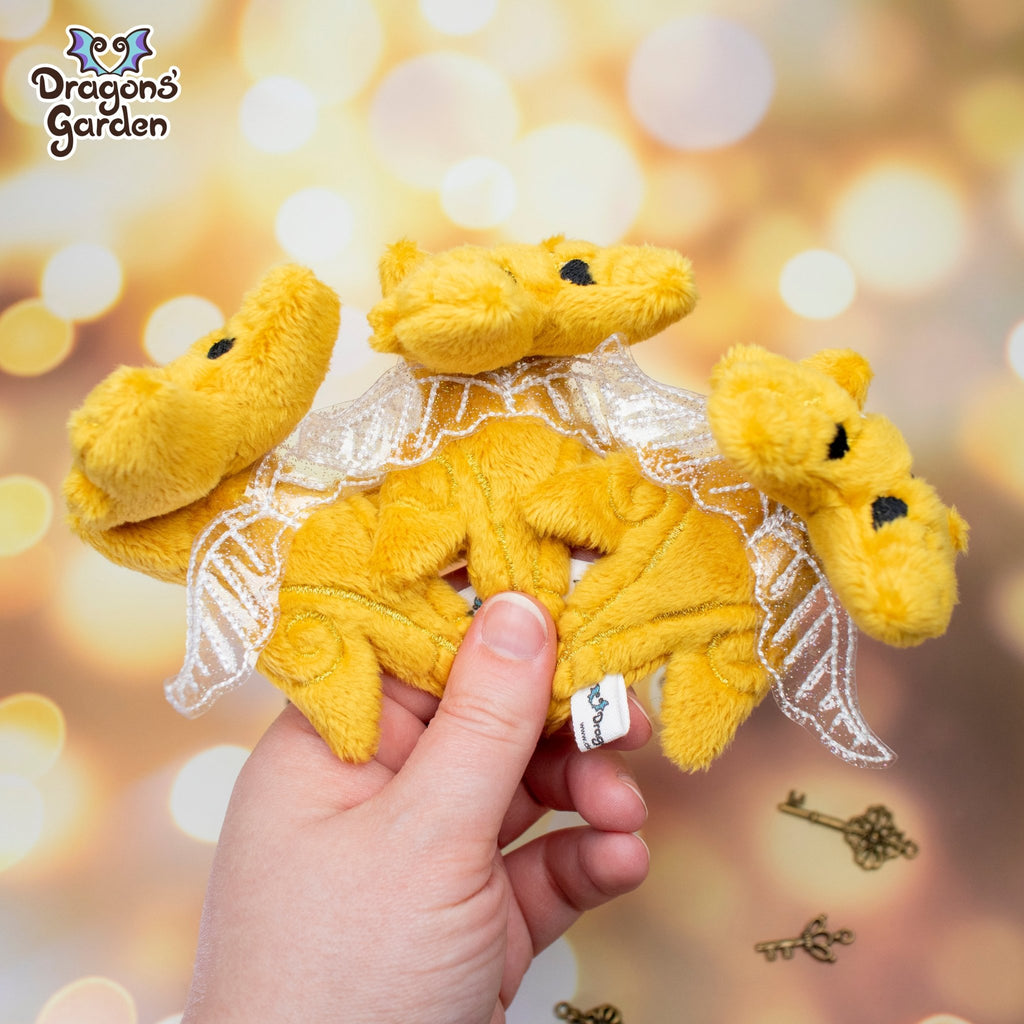 Limited Edition | Golden Snitch Micro Dragon Plushie - Dragons' Garden - Plushie