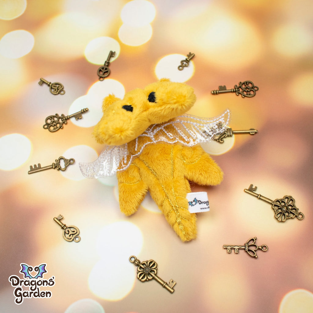 Limited Edition | Golden Snitch Micro Dragon Plushie - Dragons' Garden - Plushie
