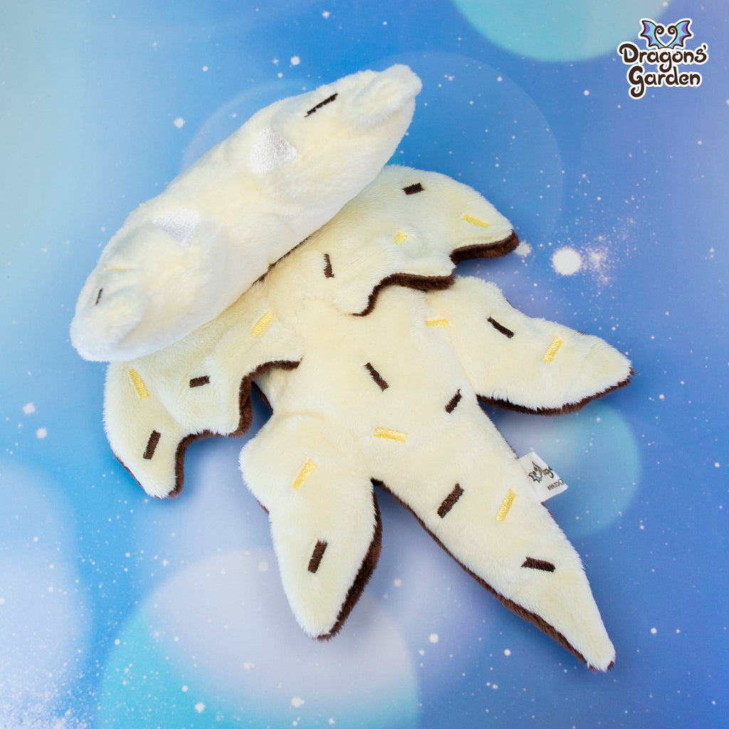 Limited Edition | Jumbo Vanilla Sprinkle Dragon Plushie - Dragons' Garden - Plushie
