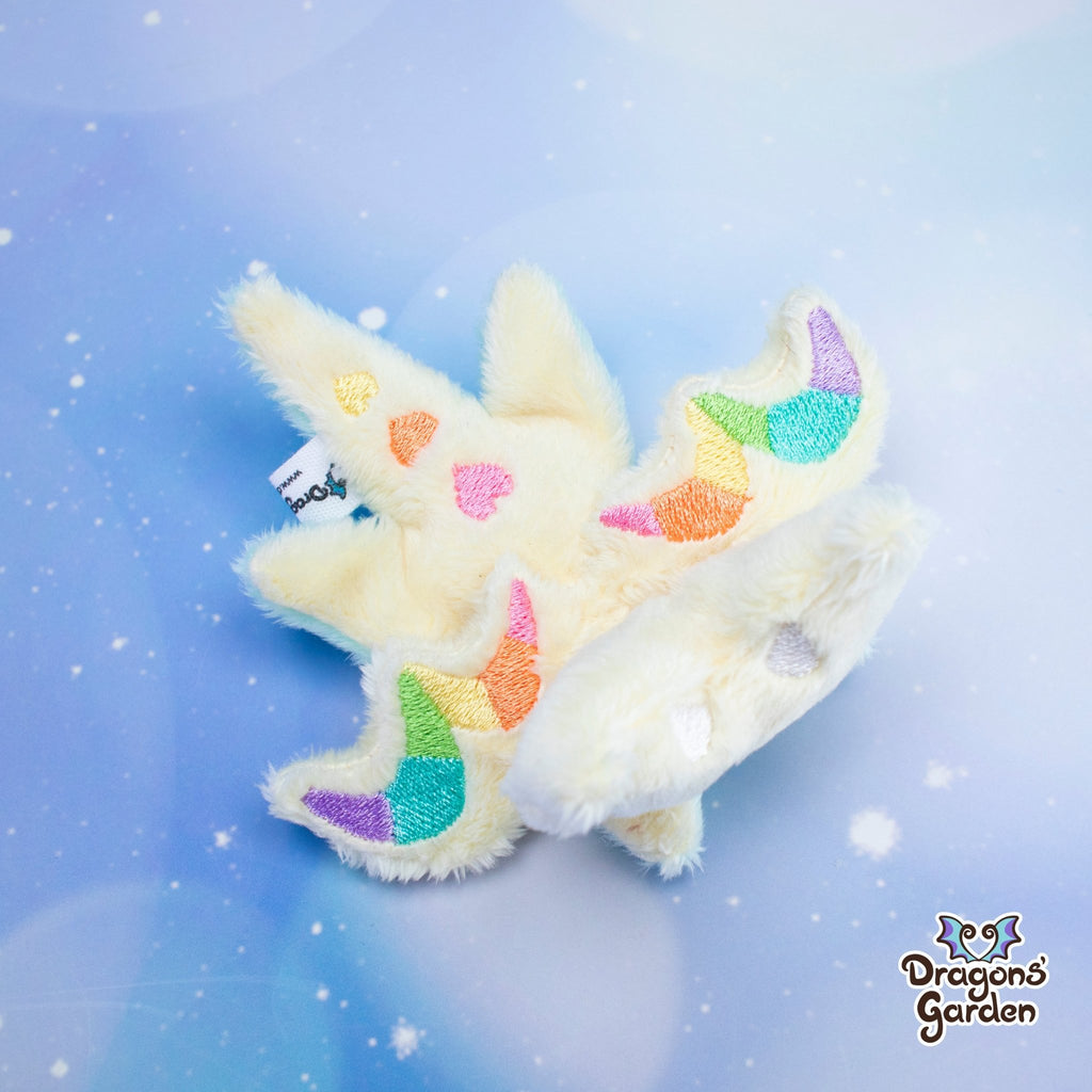 Limited Edition | Pastel Rainbow Micro Dragon Plushie - Dragons' Garden - Plushie