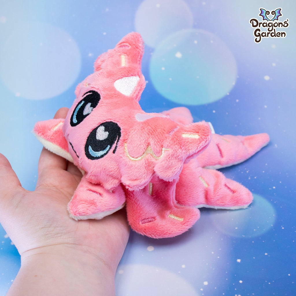 Limited Edition | Pink Jumbo Sprinkle Dragon Plushie - Dragons' Garden - Plushie Dragons