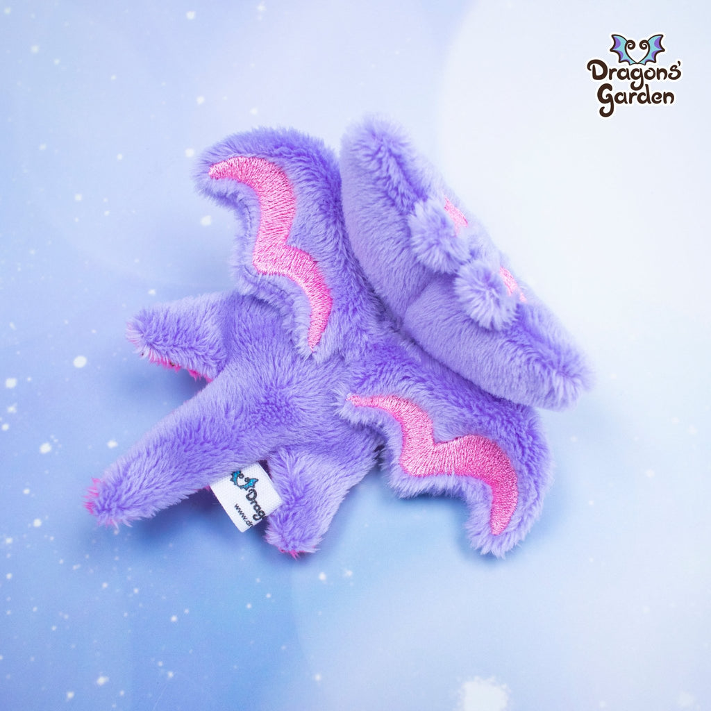 Limited Edition | Pink Sparkly Deer Micro Dragon Plushie - Dragons' Garden - Plushie