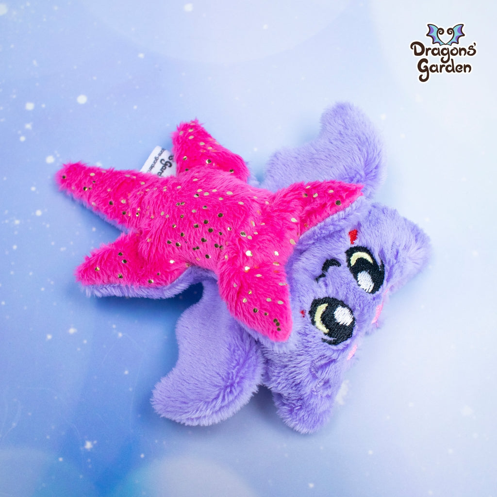 Limited Edition | Pink Sparkly Deer Micro Dragon Plushie - Dragons' Garden - Plushie