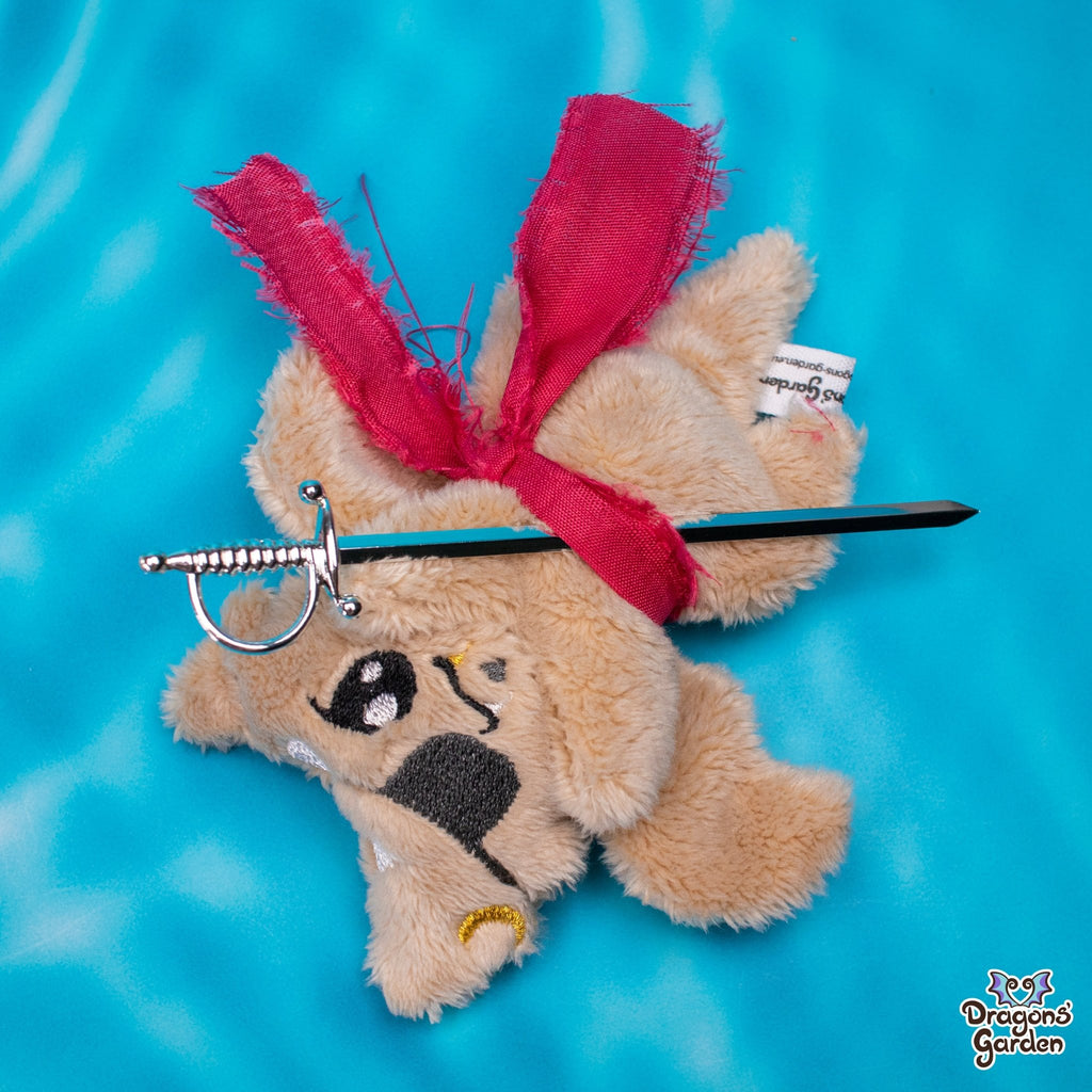 Limited Edition | Pirate Micro Dragon Plushies - Dragons' Garden - Sand - Plushie