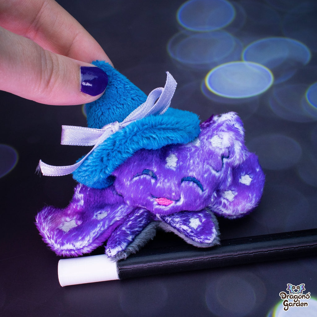 Limited Edition | Witch Hat Accessory (for Micro Dragon Plushies) - Dragons' Garden - Purple - Plushie