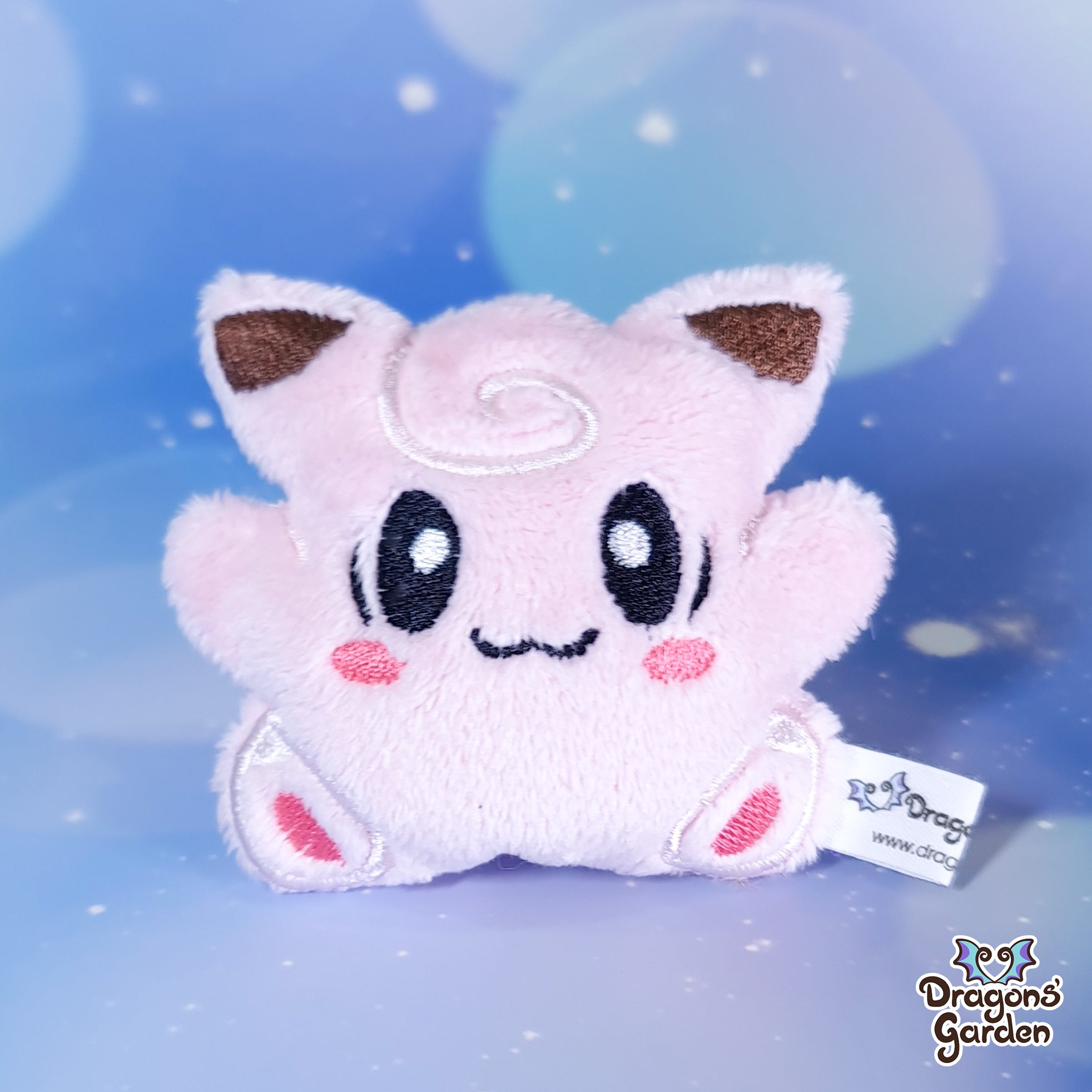 MADE TO ORDER Clefairy Plushie Blob Dragons Garden