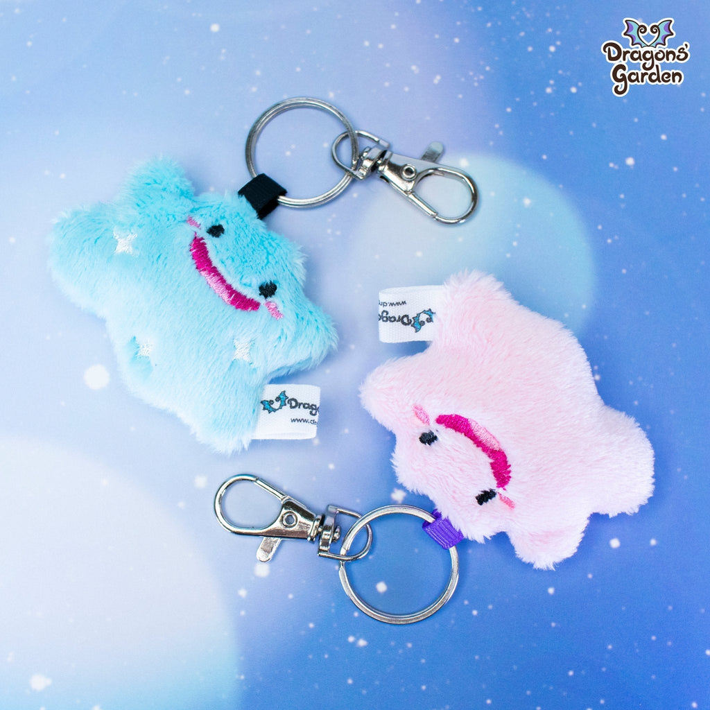 MADE TO ORDER | Ditto Plush Charm - Dragons' Garden - Happy Ditto - Charm Fan Art