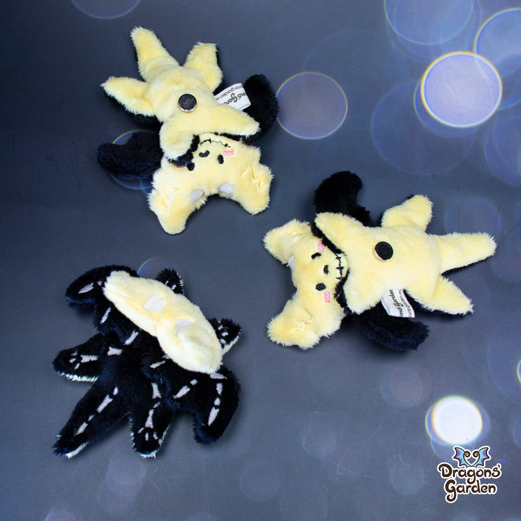 MAGNETIC Jeff Skellington Micro Dragon Plushie - Dragons' Garden - Plushie *Limited Edition