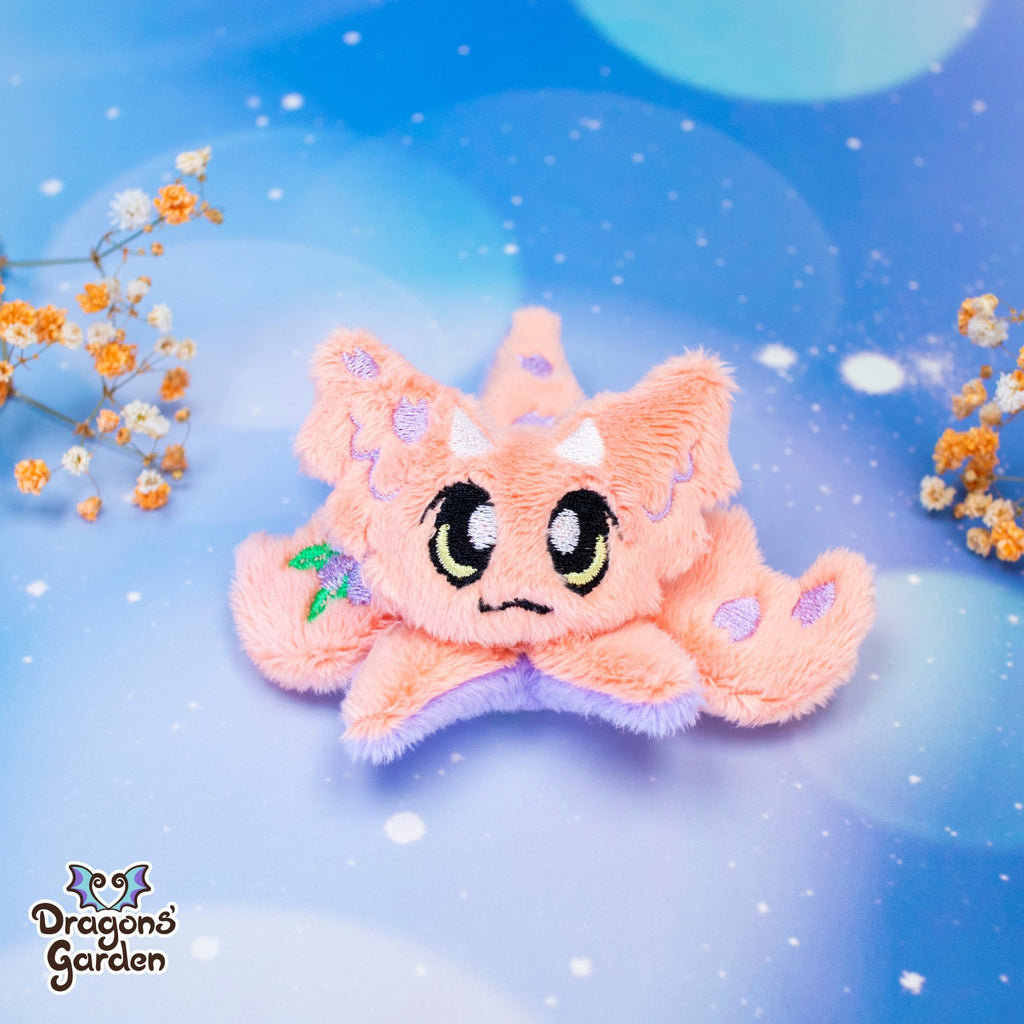 MAGNETIC Peach Sakura Micro Dragon Plushie - Dragons' Garden - Plushie *Limited Edition