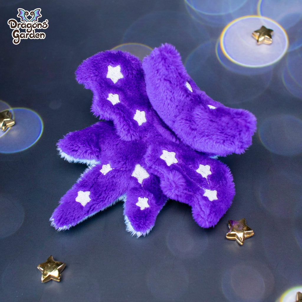 MAGNETIC Purple Constellation Micro Dragon Plushie (Glow in the Dark) - Dragons' Garden - Dragons