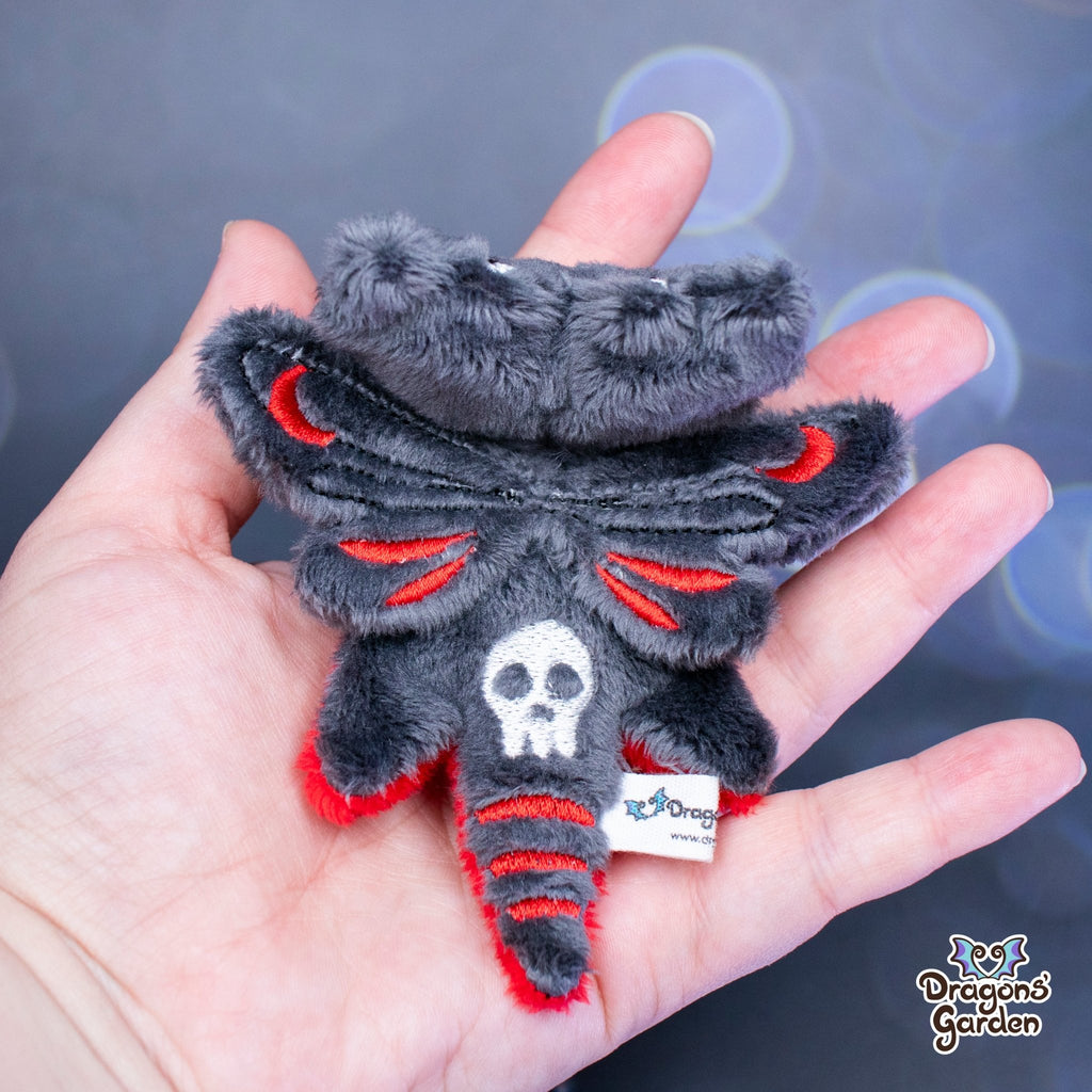 MAGNETIC Red Moth Micro Dragon Plushie - Dragons' Garden - Plushie *Limited Edition