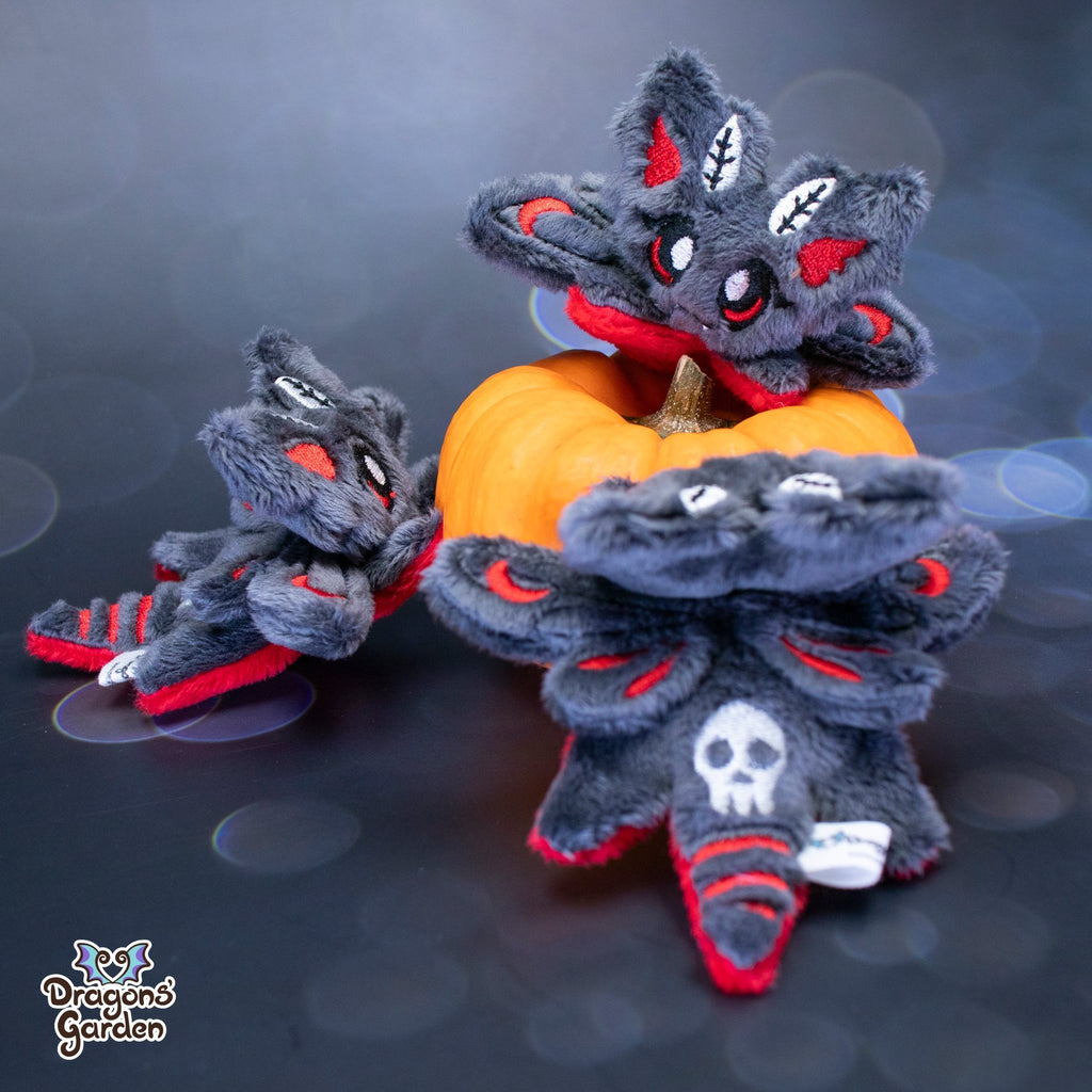 MAGNETIC Red Moth Micro Dragon Plushie - Dragons' Garden - Plushie *Limited Edition