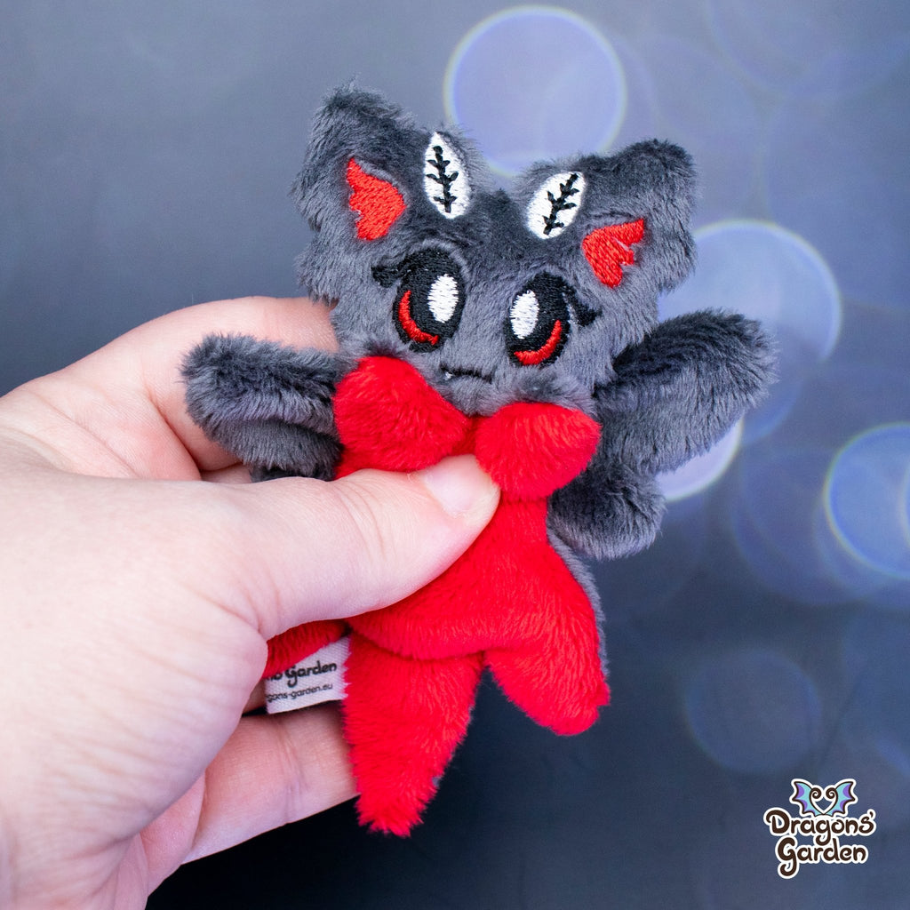 MAGNETIC Red Moth Micro Dragon Plushie - Dragons' Garden - Plushie *Limited Edition