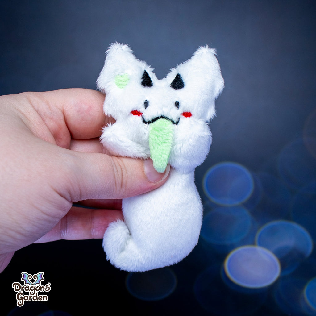 MAGNETIC Spooky Jeff Ghost Micro Dragon Plushie - Dragons' Garden - Plushie *Limited Edition
