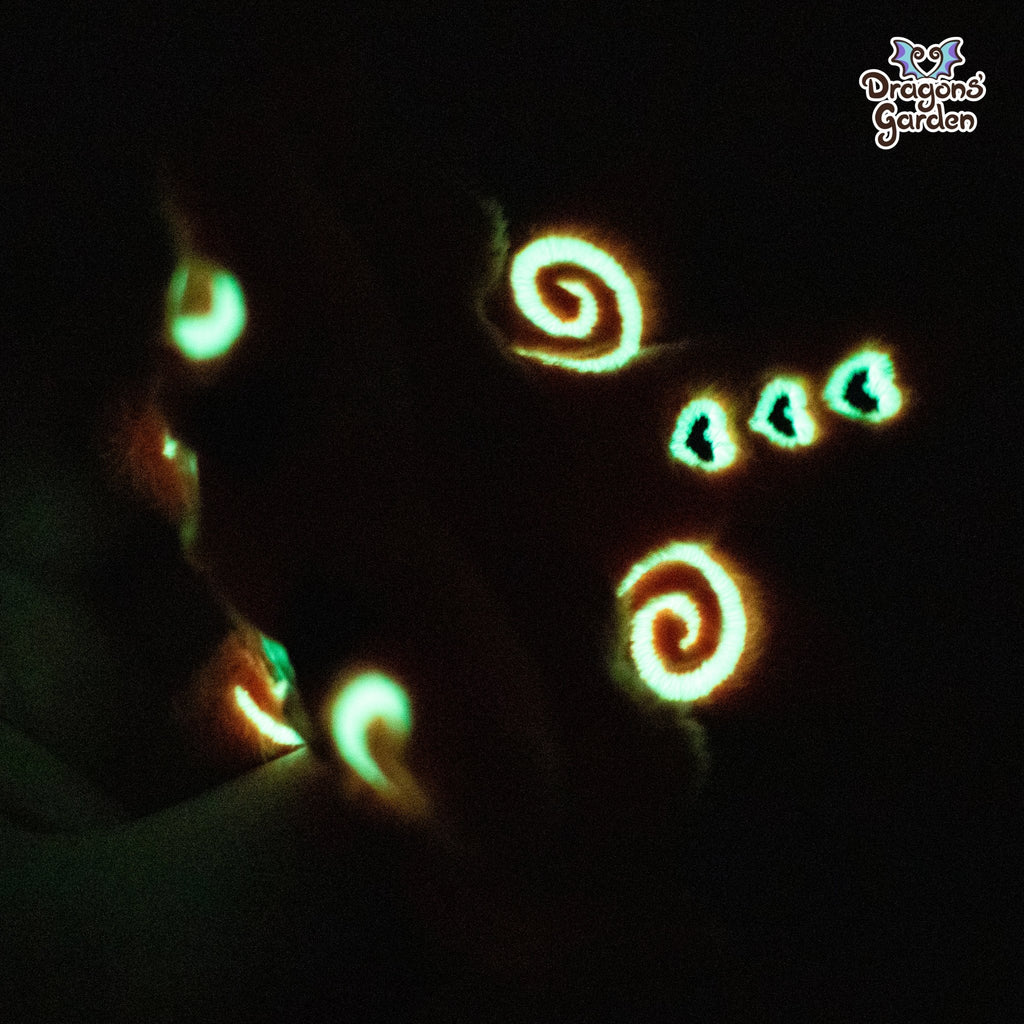 MINOR FAULTS Pumpkin Halloween Micro Dragon Plushie (Glow in the Dark) - Dragons' Garden - Plushie Dragons