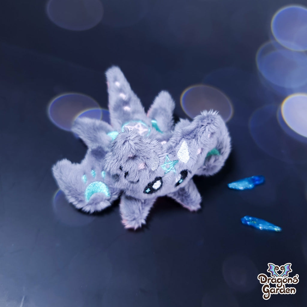 Moon Wiccan Micro Dragon Plushie (Glow in the Dark) - Dragons' Garden - Plushie *Limited Edition