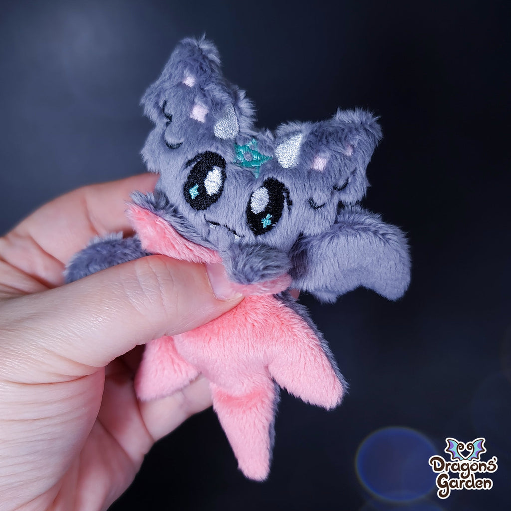 Moon Wiccan Micro Dragon Plushie (Glow in the Dark) - Dragons' Garden - Plushie *Limited Edition