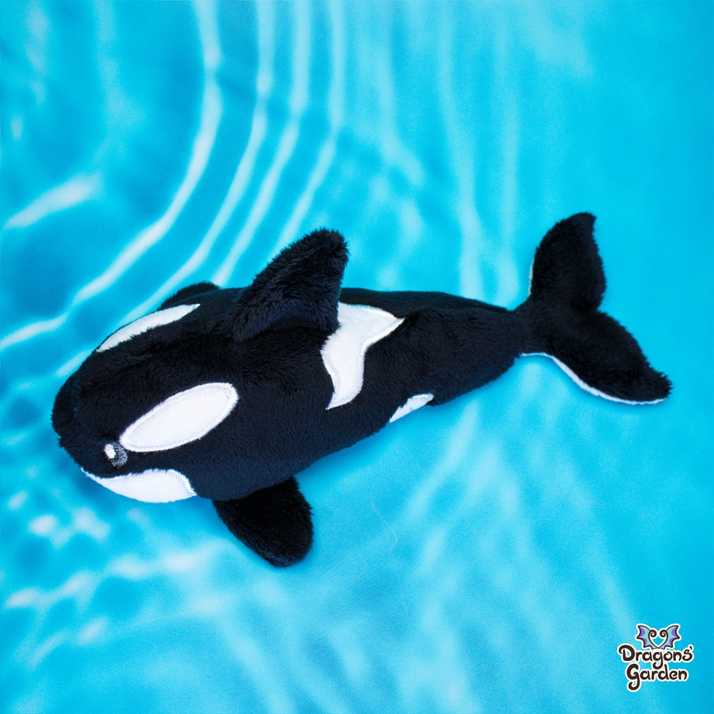 Orca Plushie - Dragons' Garden - plush Original Creation