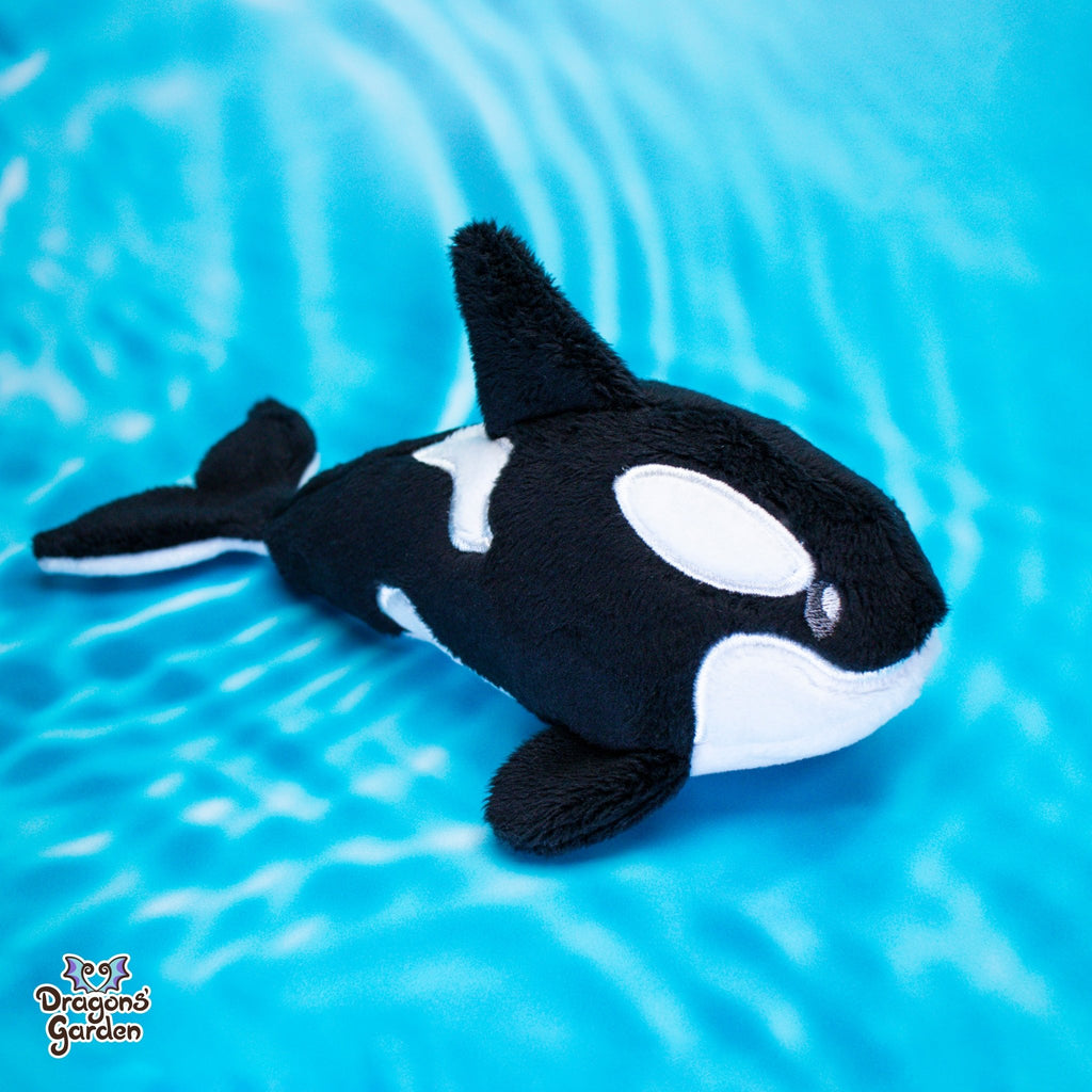 Orca Plushie - Dragons' Garden - plush Original Creation