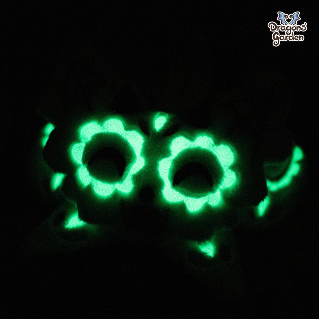 Pink Sugar Skull Jumbo Dragon Plushie (Glow in the Dark) - Dragons' Garden - Plushie *Limited Edition