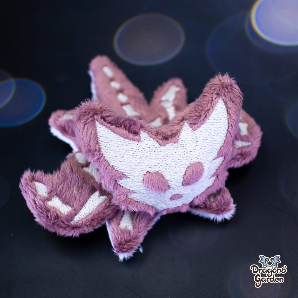 Rose Brown Ancient Fossil Micro Dragon Plushies - Dragons' Garden - Plushie *Limited Edition