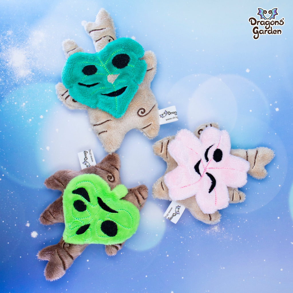 Small Korok Spirit Plush - Dragons' Garden - Sakura - Plushie Fan Art