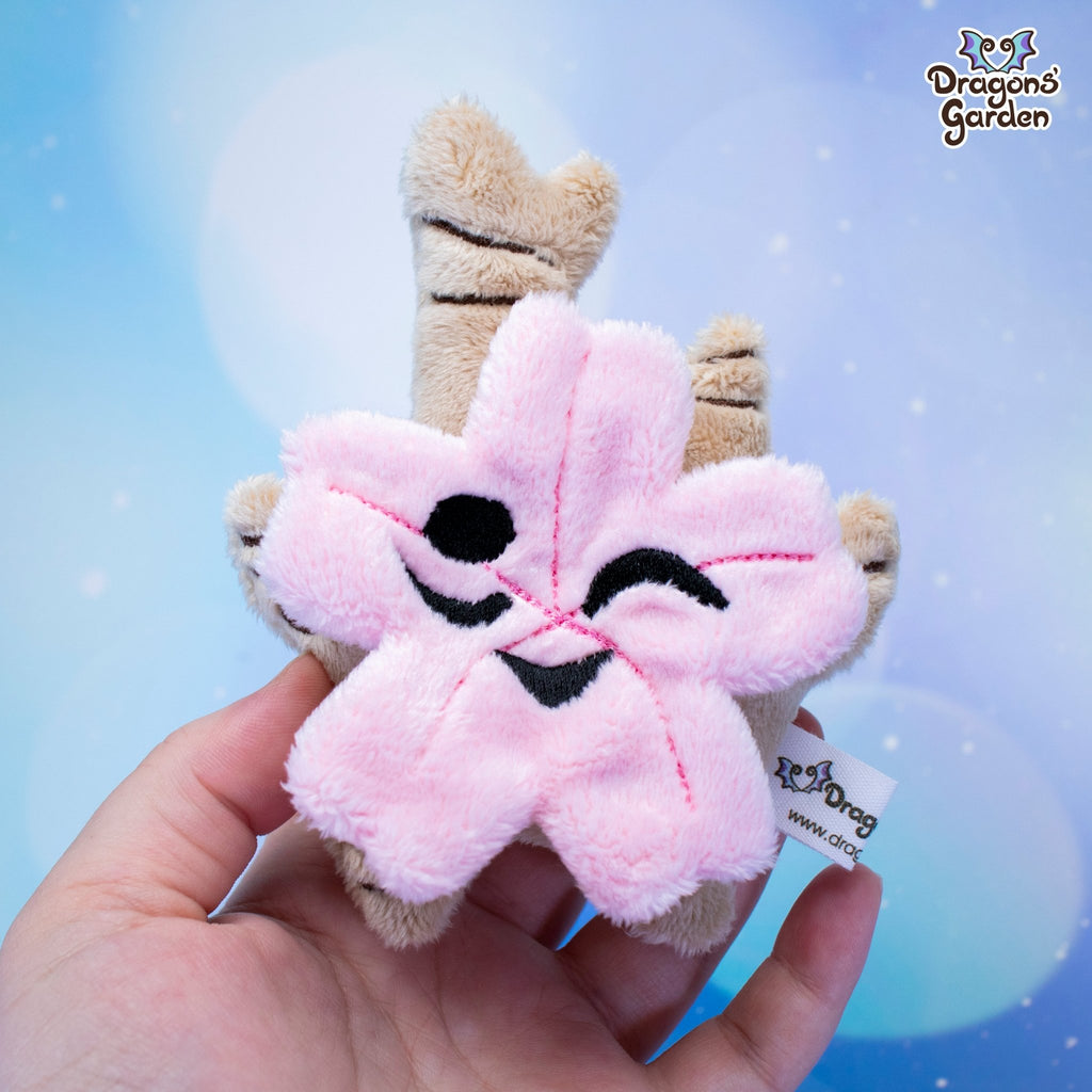 Small Korok Spirit Plush - Dragons' Garden - Sakura - Plushie Fan Art