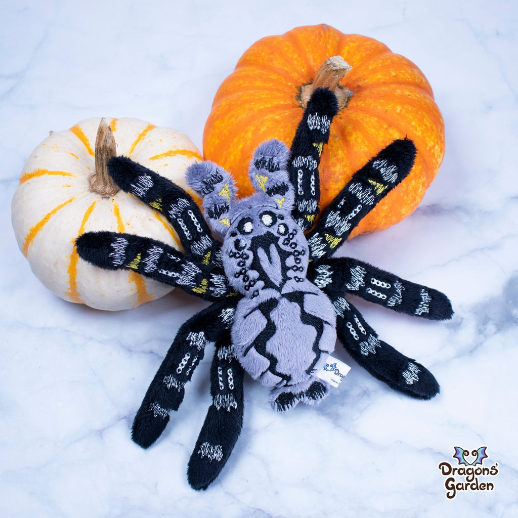 Tarantula Plush - Dragons' Garden - Blue - Plushie