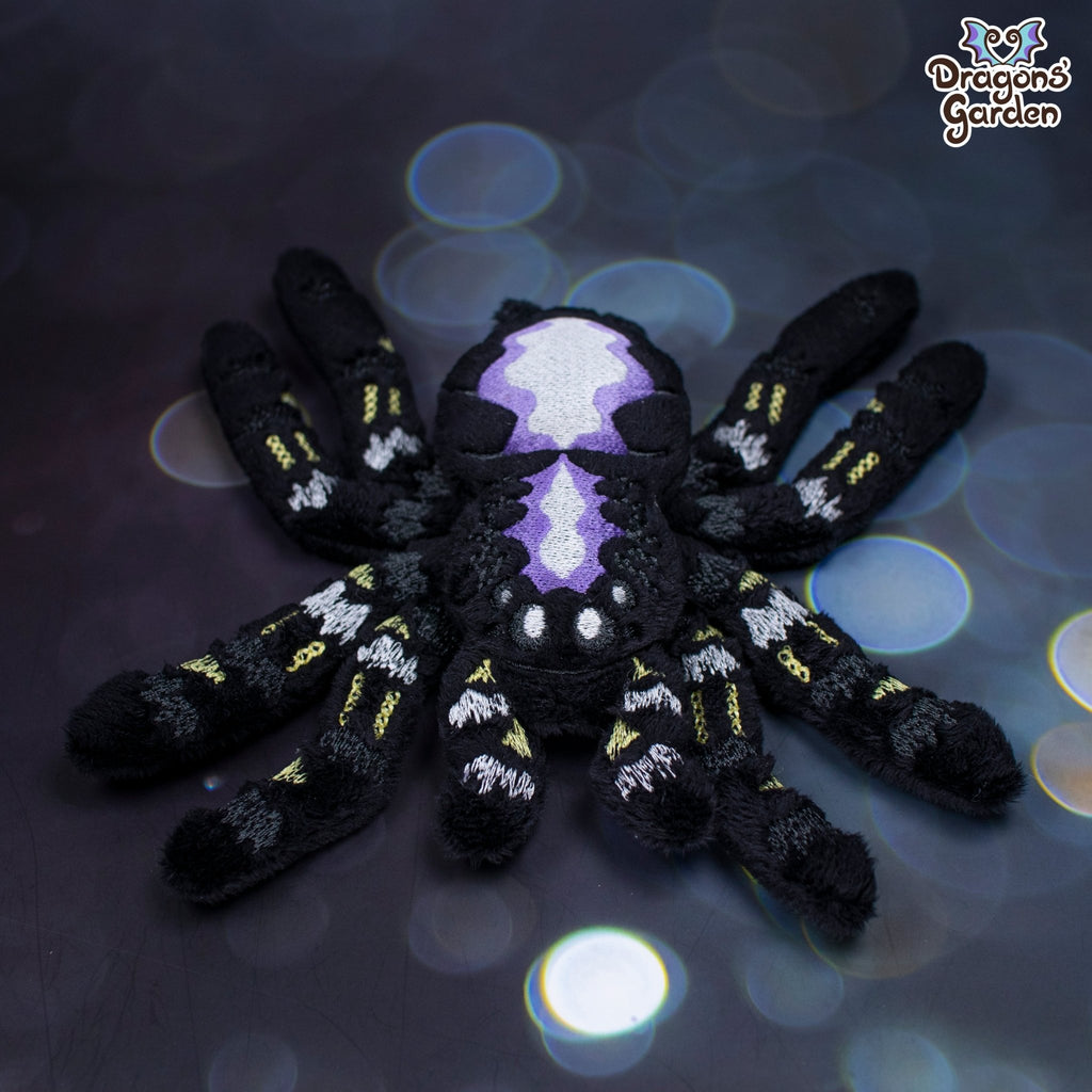 Tarantula Plush - Dragons' Garden - Black - Plushie