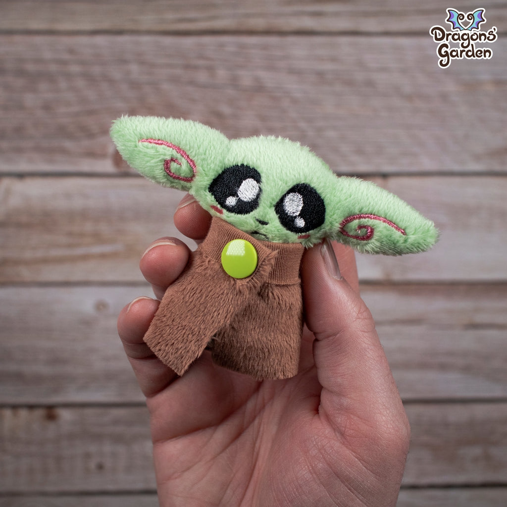 Tiny Green Alien Plushie - Dragons' Garden - Plushie