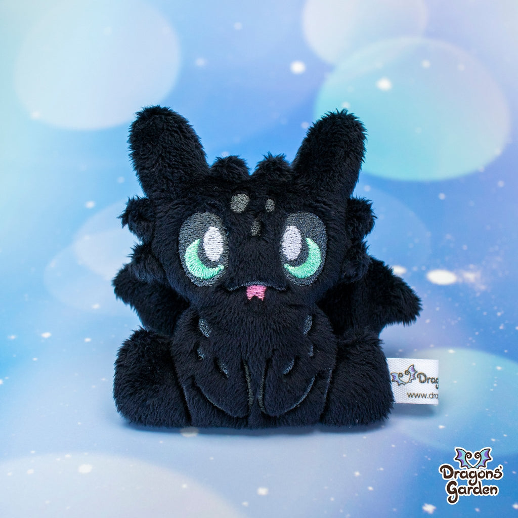 Toothless Dragon Plushie Blob - Dragons' Garden - Plushie Fan Art