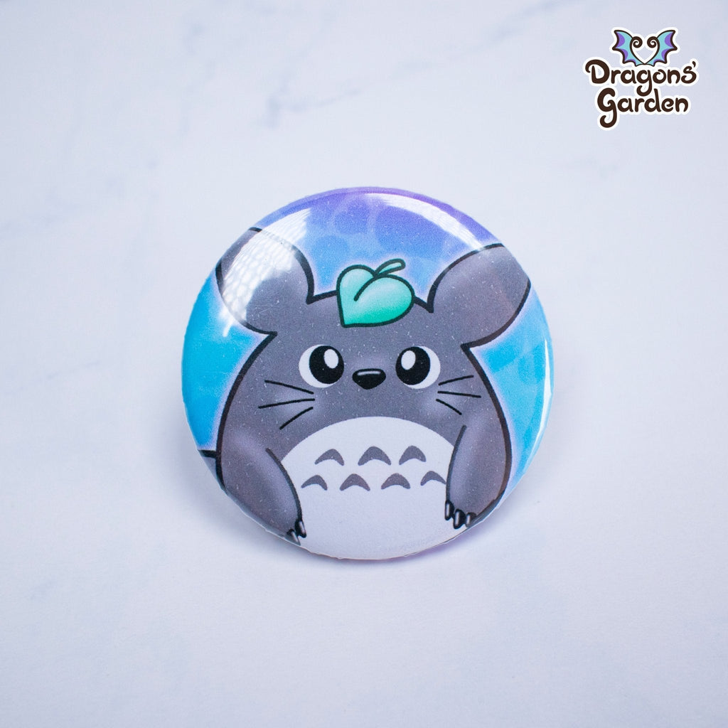 Totoro Ghibli | Button Pin - Dragons' Garden - Button Button