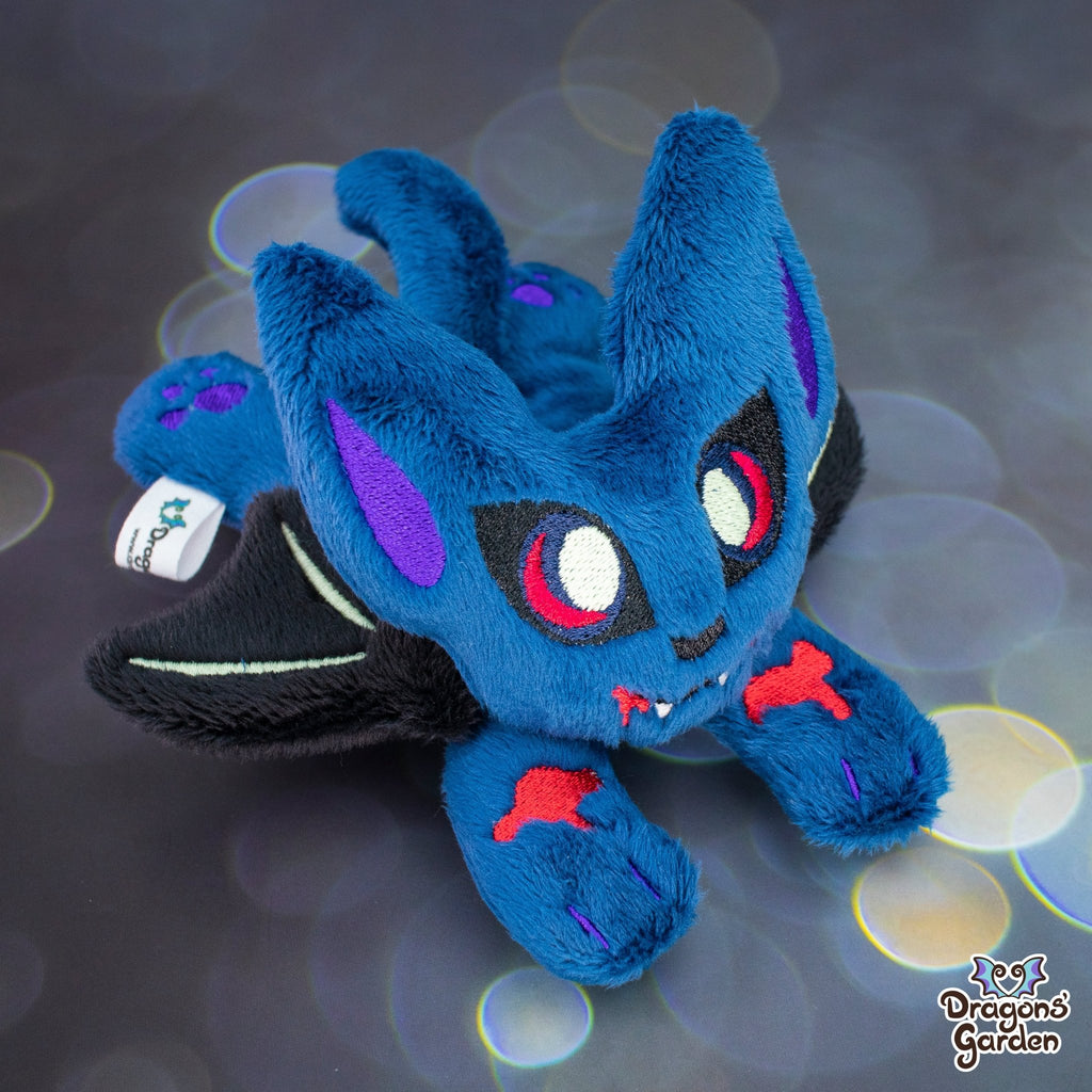 Vampire Halloween Cat Plushie - Dragons' Garden - Plushie