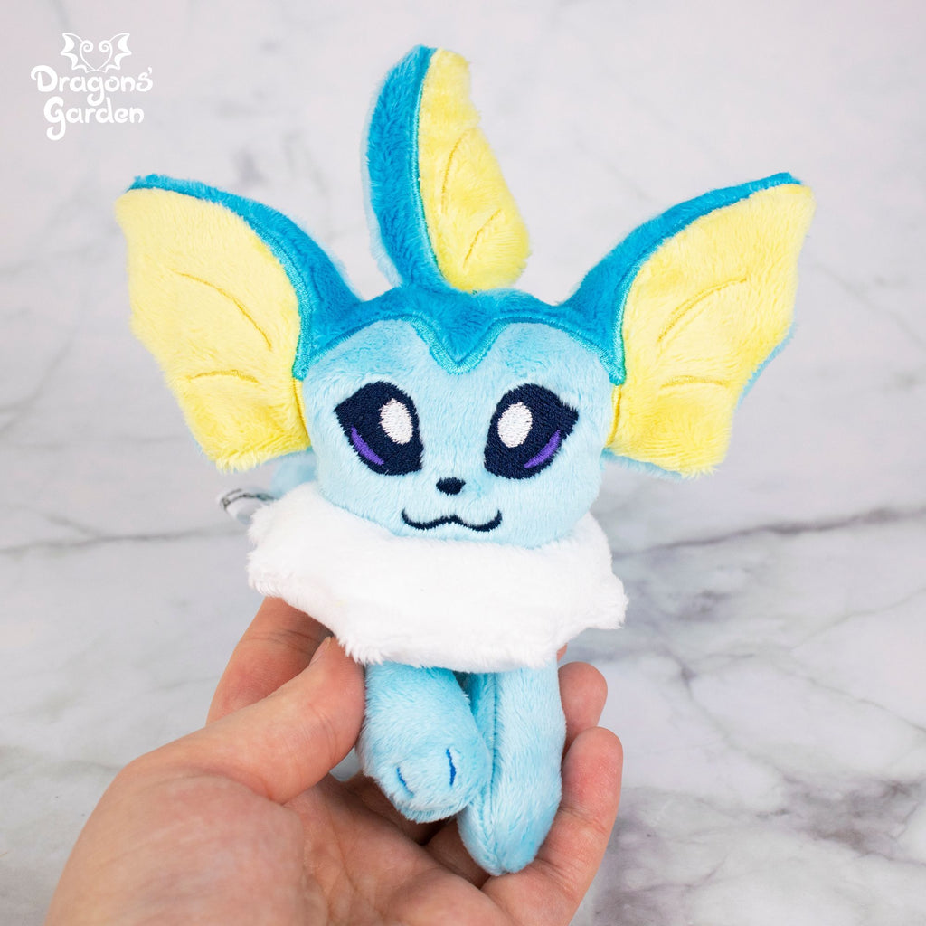 Vaporeon Plushie - Dragons' Garden - Plushie