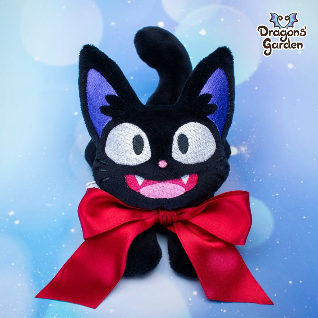 Weighted Jumbo Jiji the Cat Plushie - Dragons' Garden - Plushie *New