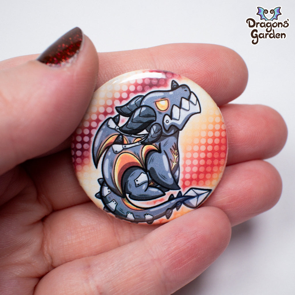 WHOLESALE Deathwing the Destyroyer | Button Pin - Dragons' Garden - Button Button