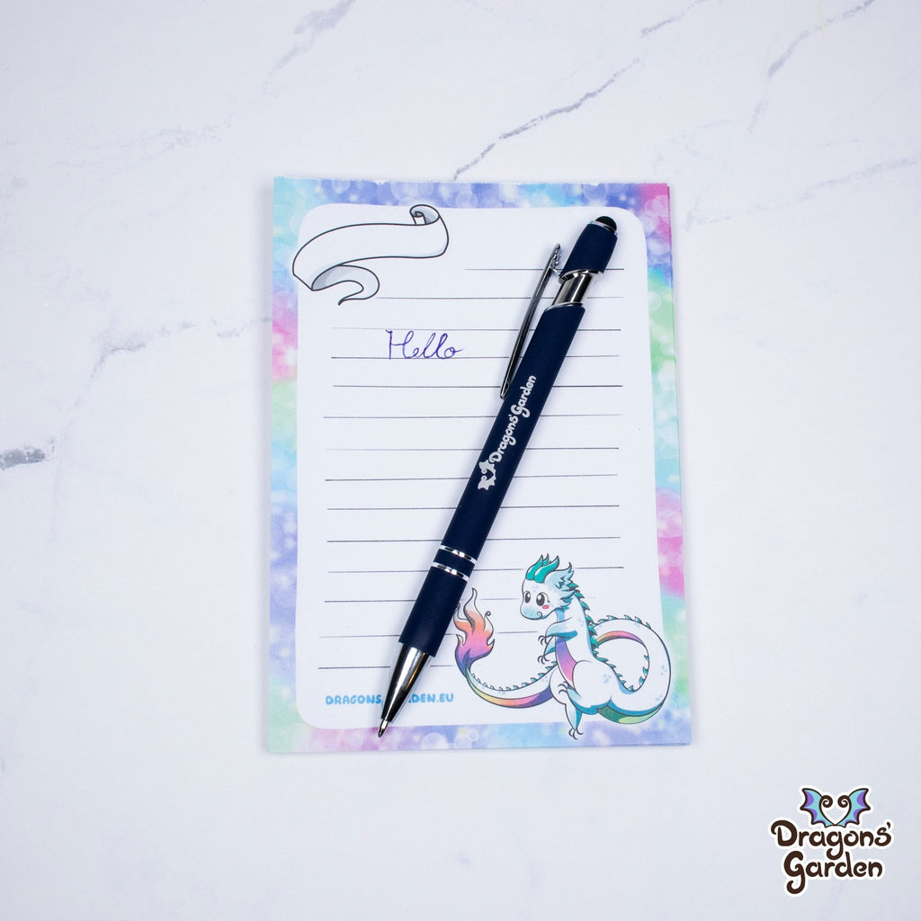 Dragon Notepad Rainbow Dragon Notepad | A6 Dragon Notepads– Dragons' Garden
